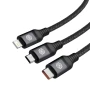Nillkin Swift Pro 3-in-1 high quality cable (MicroUSB + Type-C + Lightning port) order from official NILLKIN store